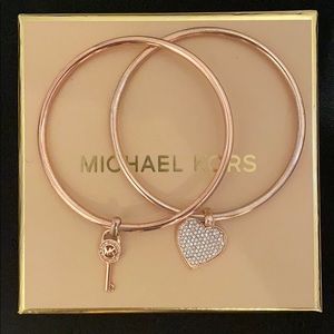 Michael Kors Rose-gold Bracelets